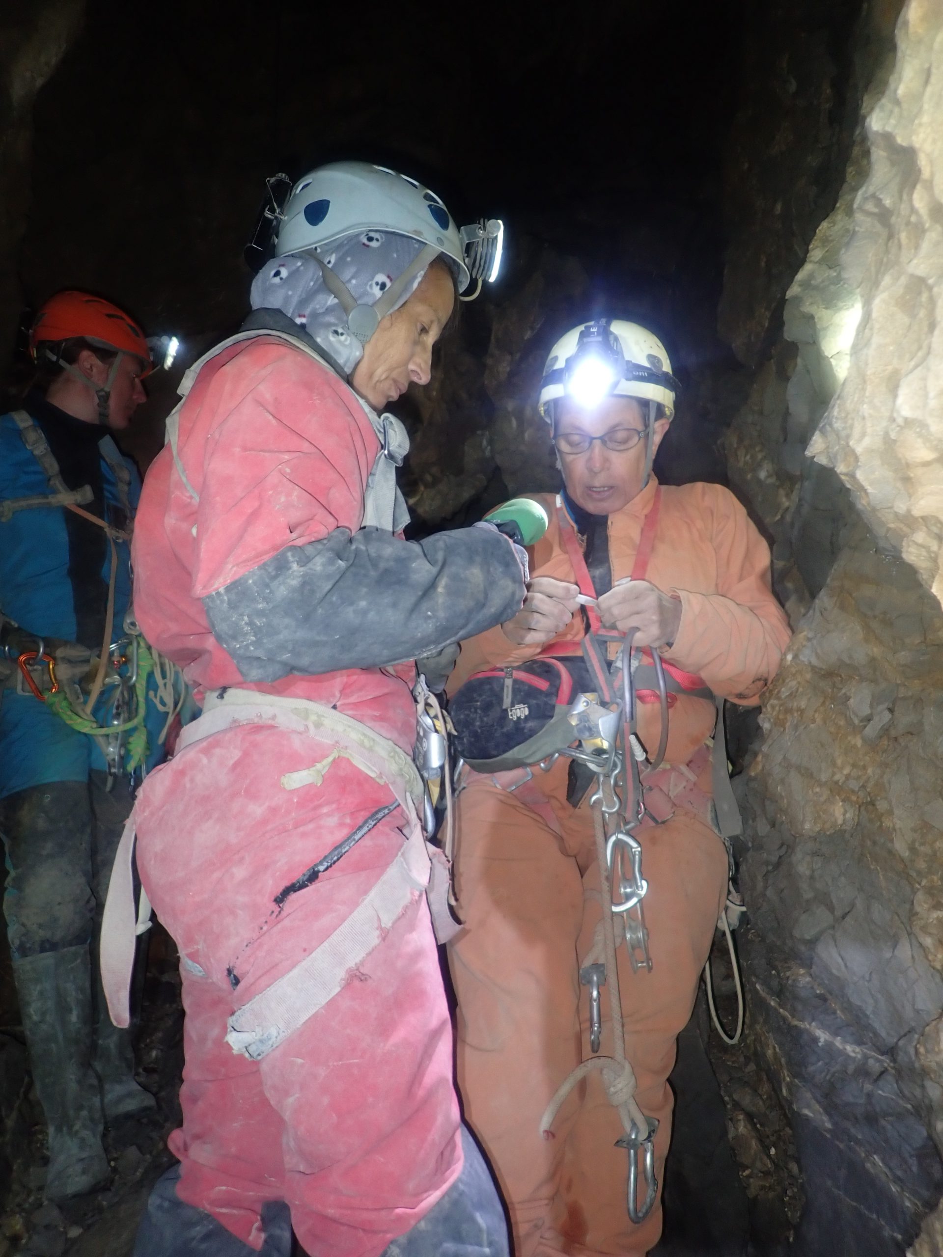 Moments de spéléologie fin